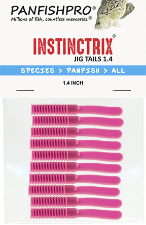 Bubble Gum - 1.4 inch INSTINCTRIX Jig Tails