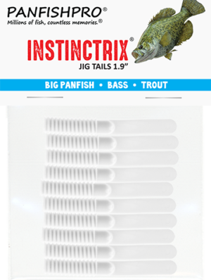 White - INSTINCTRIX Jig Tails