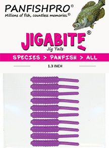 Grape - 1.3 inch JIGABITE Jig Tails