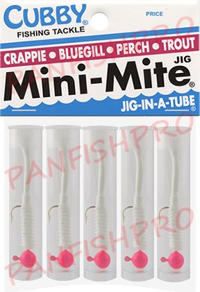 Cubby Mini-Mite Jig 5-Pack Pink/White