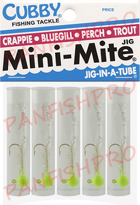 Cubby Mini-Mite JIG-IN-A-TUBE 5 Pack – PANFISHPRO®