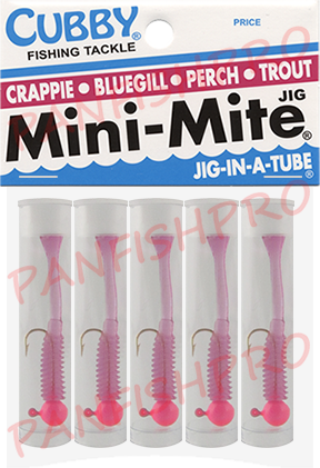 Cubby Mini-Mite JIG-IN-A-TUBE 5 Pack – PANFISHPRO®