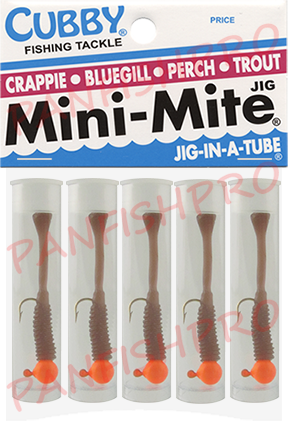Cubby Mini-Mite Jig 5-Pack Orange/Brown – PANFISHPRO®