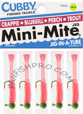 Trans-Glo Cubby Mini-Mite Jig 5 Pack – PANFISHPRO