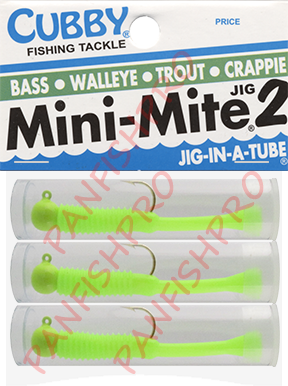 Cubby Mini-Mite2 JIG-IN-A-TUBE – PANFISHPRO®