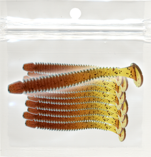 OURA-KOUNAO™ 1.75 inch Swim Baits Motor Oil/glitter