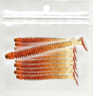 OURA-KOUNAO™ 1.75 inch Swim Baits Red Hydraulic Fluid/glitter