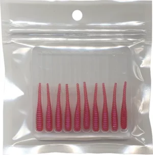 Pink Pearl - 1.4 inch Teezer-Tail Jig Tails