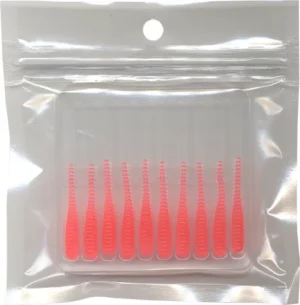 Coral Pink - 1.4 inch Teezer-Tail Jig Tails