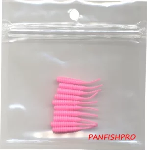 Bubble-Gum - 1.4 inch Teezer-Tail Jig Tails