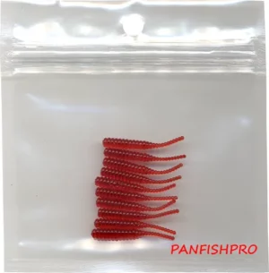Cherry Juice - 1.4 inch Teezer-Tail Jig Tails