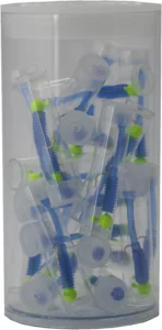 The Panfishpro® NEXTALGX® 1/32 #8 20-pack is a specialized item that organizes twenty individual NEXTALGX lures into their own separate tubes, all contained within a single large tube. This unique set is a favorite among dedicated anglers and makes an excellent gift for any fishing enthusiast. Featured here in GREEN/BRIGHT BLUE, this item is identified by time number 20NEXT3208026 and UPC 603658132552.